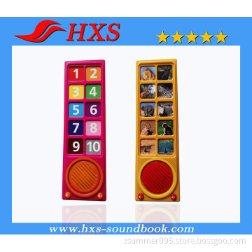 10 Button Music Sound Module Plastic Sound Pad for Children Learning